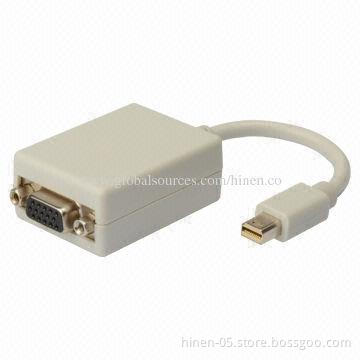 Mini DisplayPort to VGA Converter, Supports Up to 1080P, 1920x1200 Reduced Blanking Video Resolution
